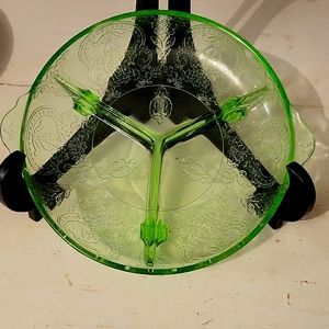 Vintahe Vaseline glass